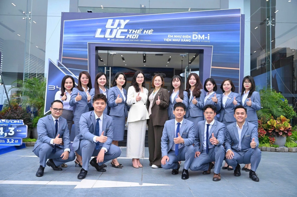 BYD Vĩnh Phúc xác định tầm nhìn là trở thành điểm đến uy tín và là cầu nối chính thức mang các giải pháp xe năng lượng mới của BYD đến với khách hàng tại Phú Thọ