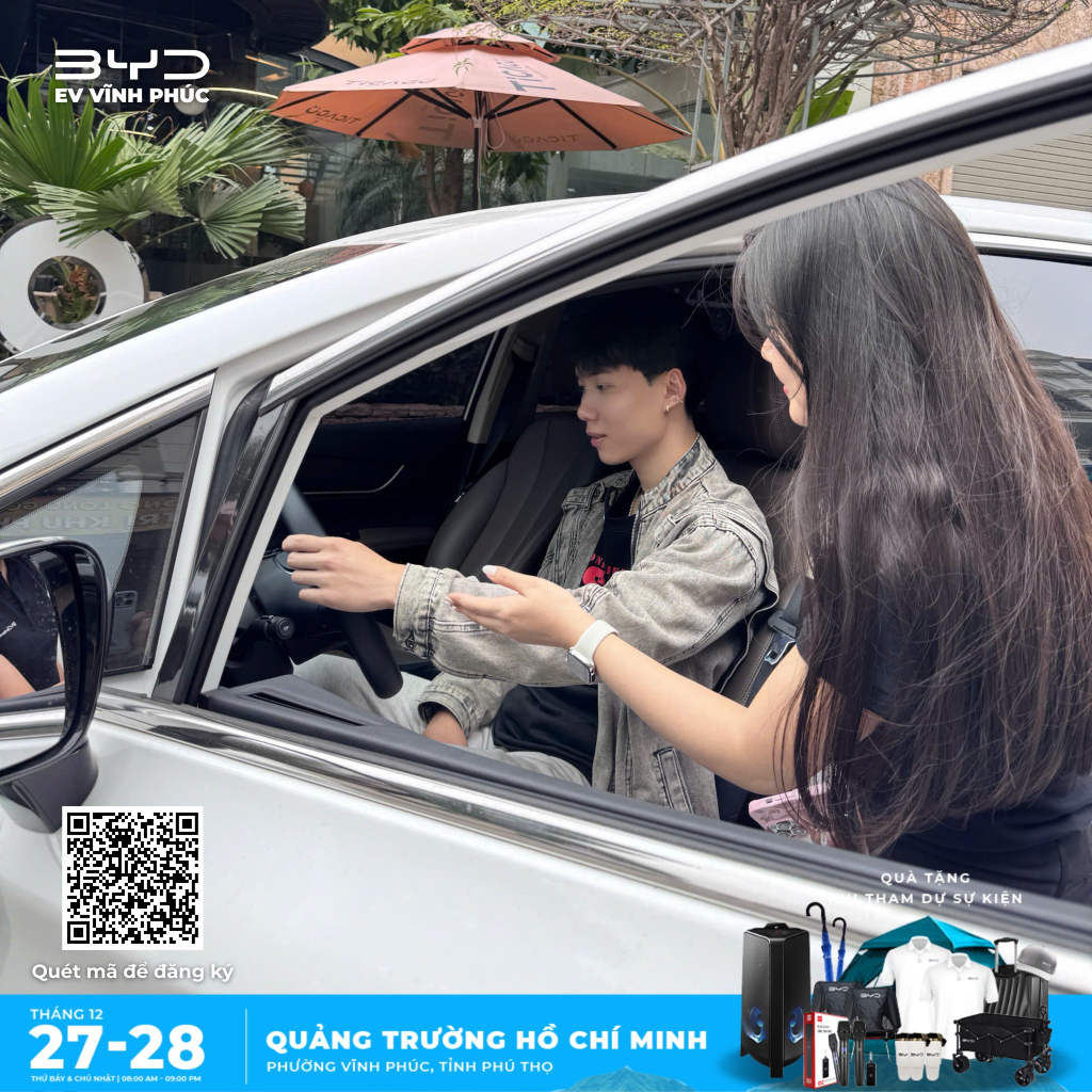 Sự kiện lái thử xe BYD tại Thổ Tang do BYD Vĩnh Phúc tổ chức ngày 13/12/2025