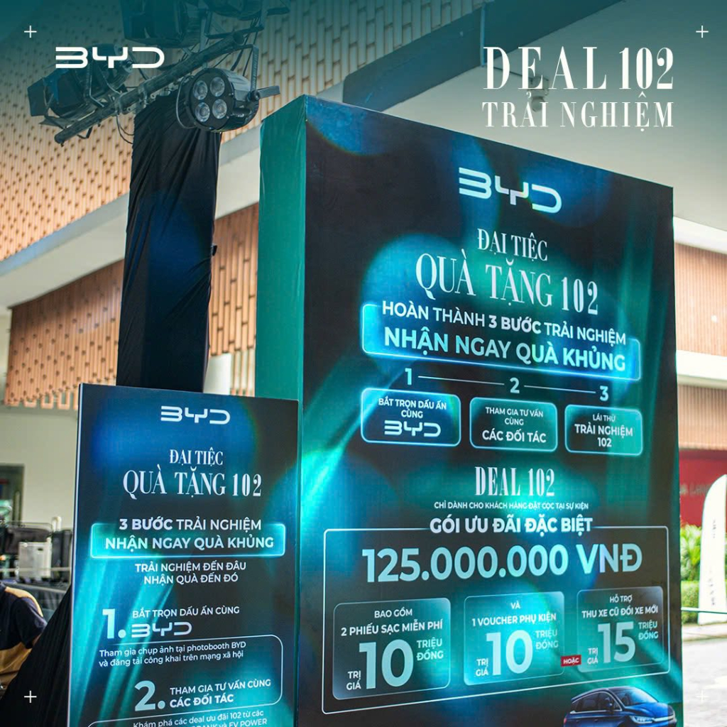 Mô hình hợp tác đa bên tại BYD Ngày hội 102