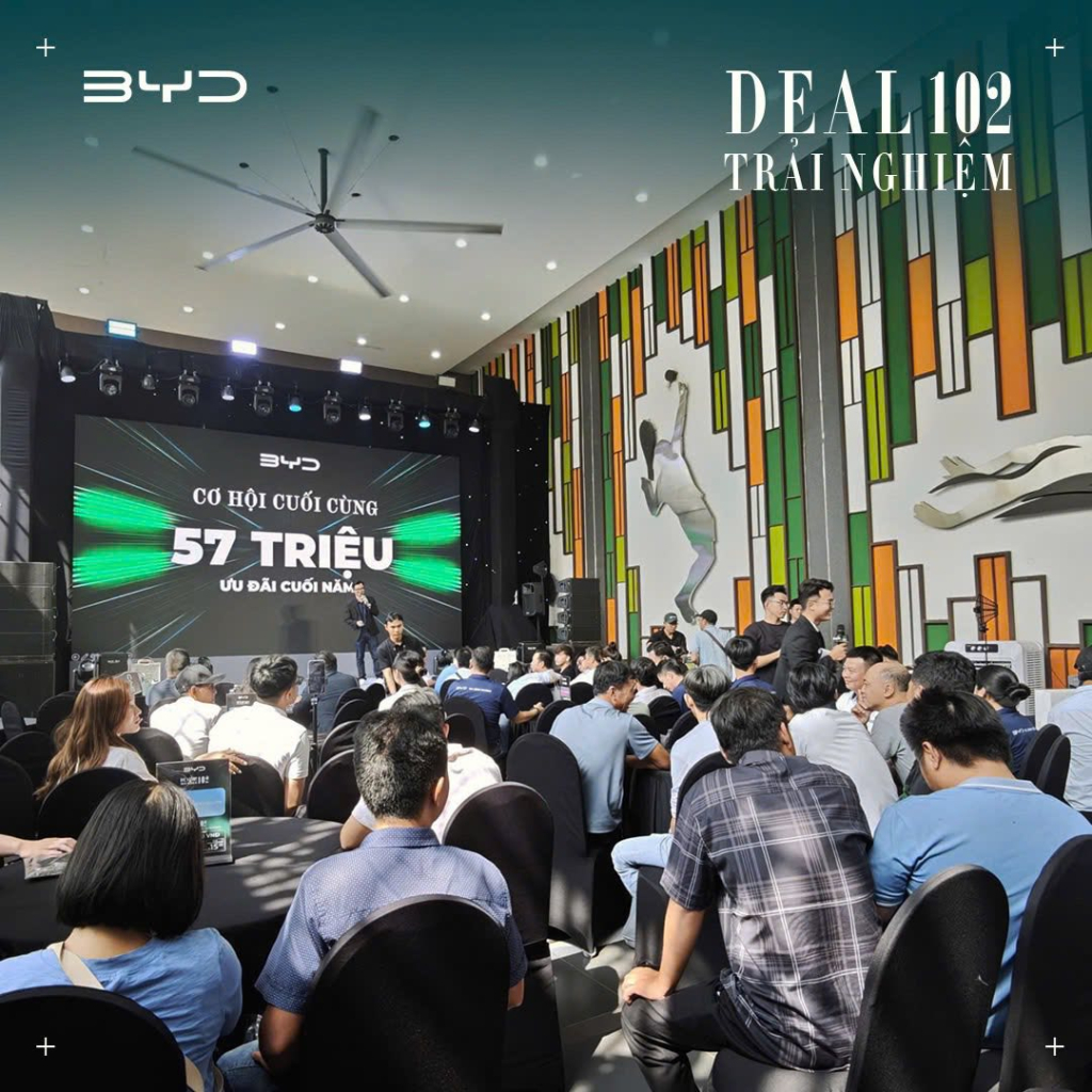 BYD Ngày hội 102 – sự kiện xe điện do BYD Việt Nam tổ chức