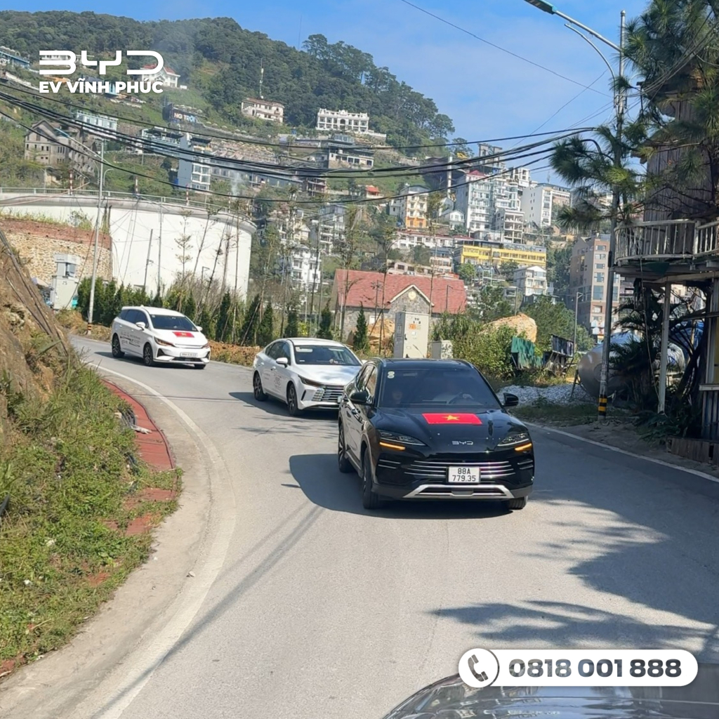 Lái thử BYD Sealion 6 DM-i tại sự kiện BYD Vĩnh Phúc