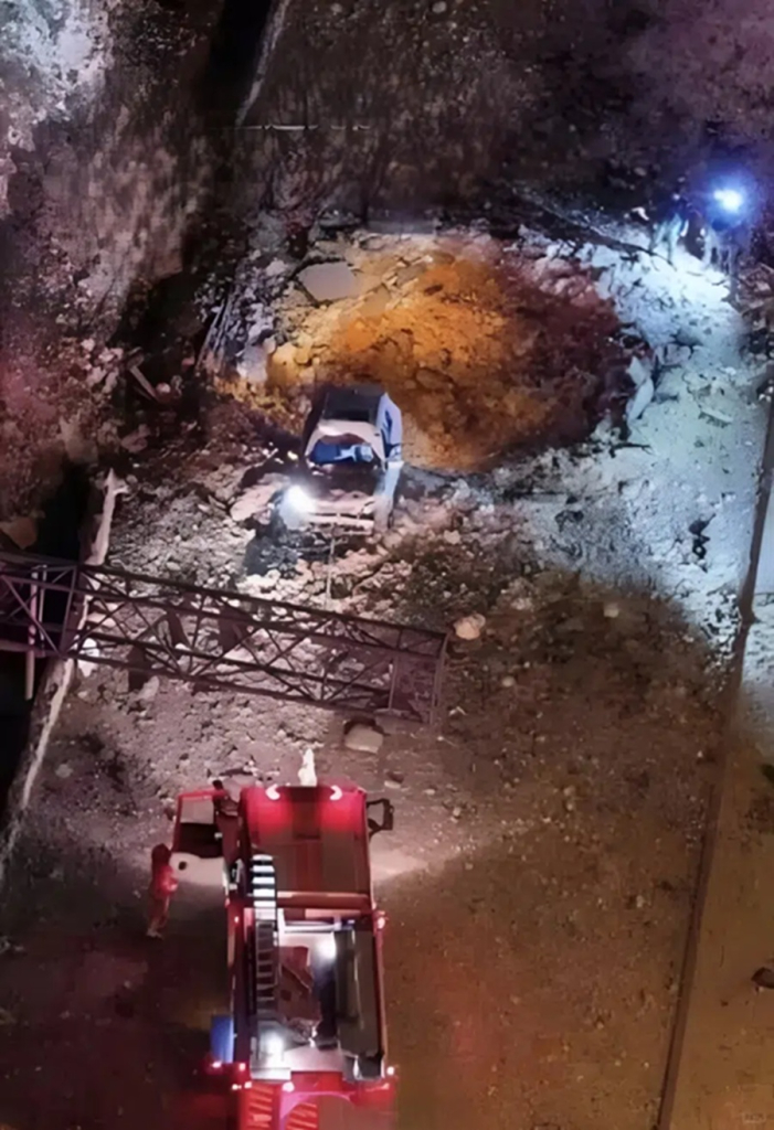 Hình ảnh ATTO 3 trong vụ nổ tử trên cao