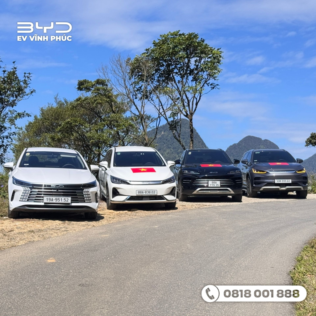 Sự kiện lái thử xe BYD tại Bon Coffee Tam Sơn Phú Thọ