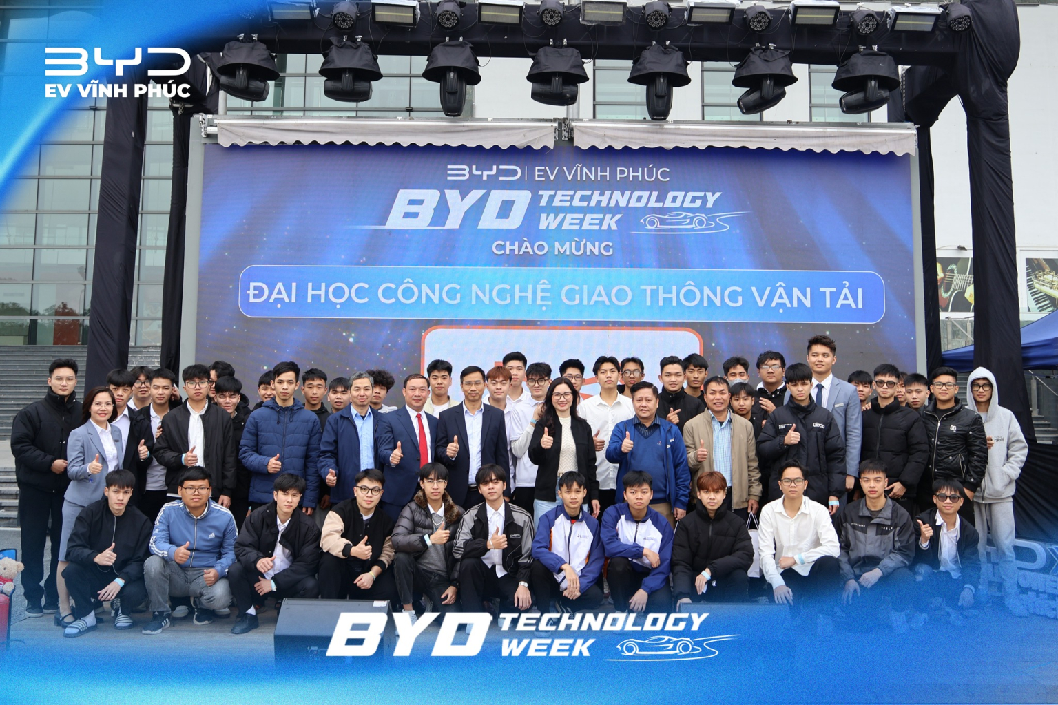 BYD Technology Week Phú Thọ 2025 diễn ra tại Quảng trường Hồ Chí Minh, Phường Vĩnh Phúc, Tỉnh Phú Thọ