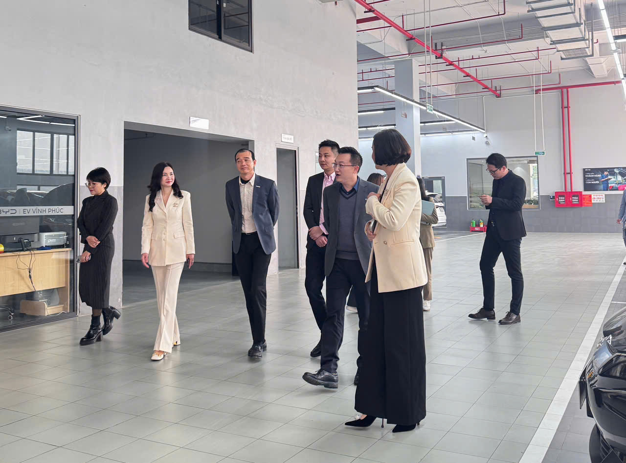 BYD Vĩnh Phúc đồng hành BYD Việt Nam phát triển di chuyển xanh bền vững