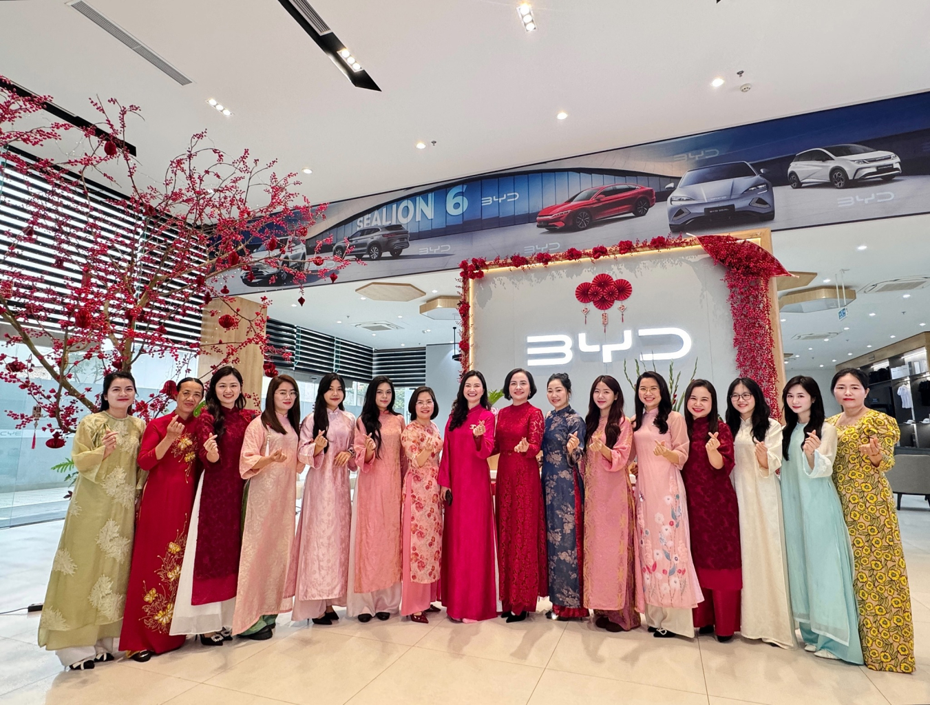 BYD Vĩnh Phúc khai xuân 2026 - khởi đầu năng lượng mới đầy hứng khởi