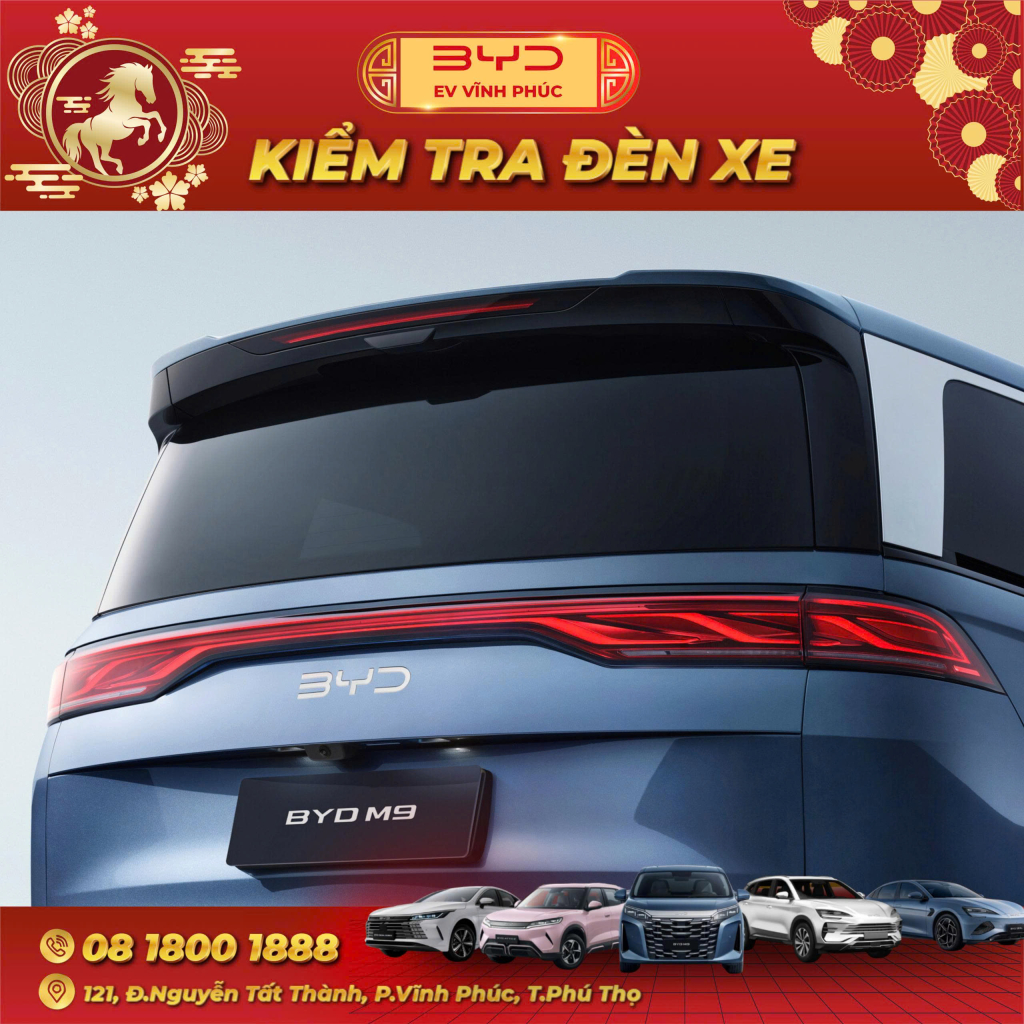 Kiểm tra đèn xe trước mỗi chuyến đi