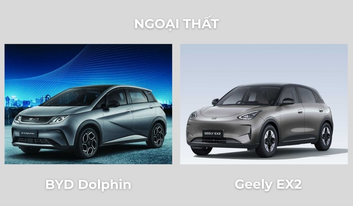 so sánh Geely EX2 và BYD Dolphin 2026 tại Việt Nam