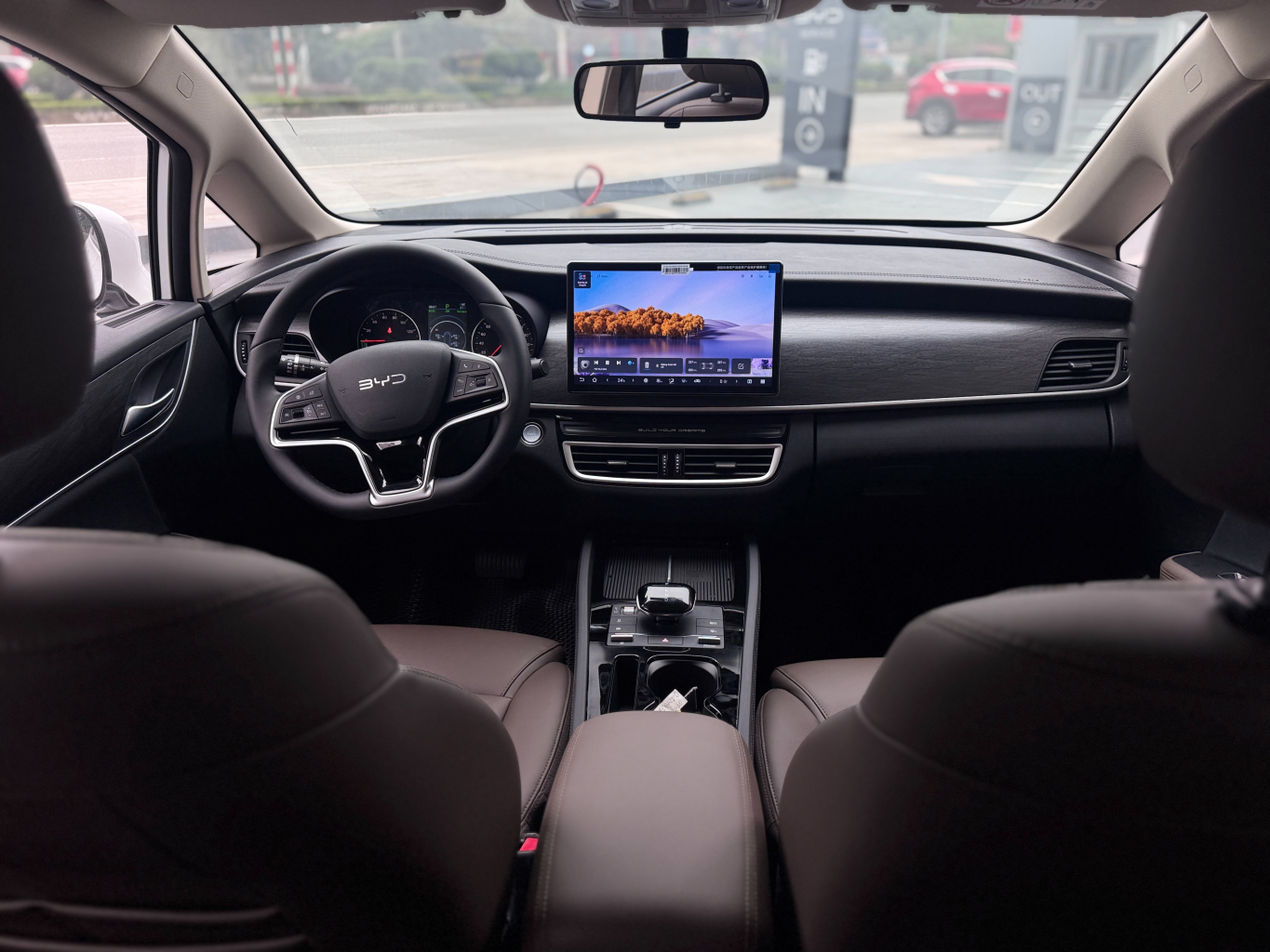 Không gian nội thất MPV điện BYD M6 tại Việt Nam