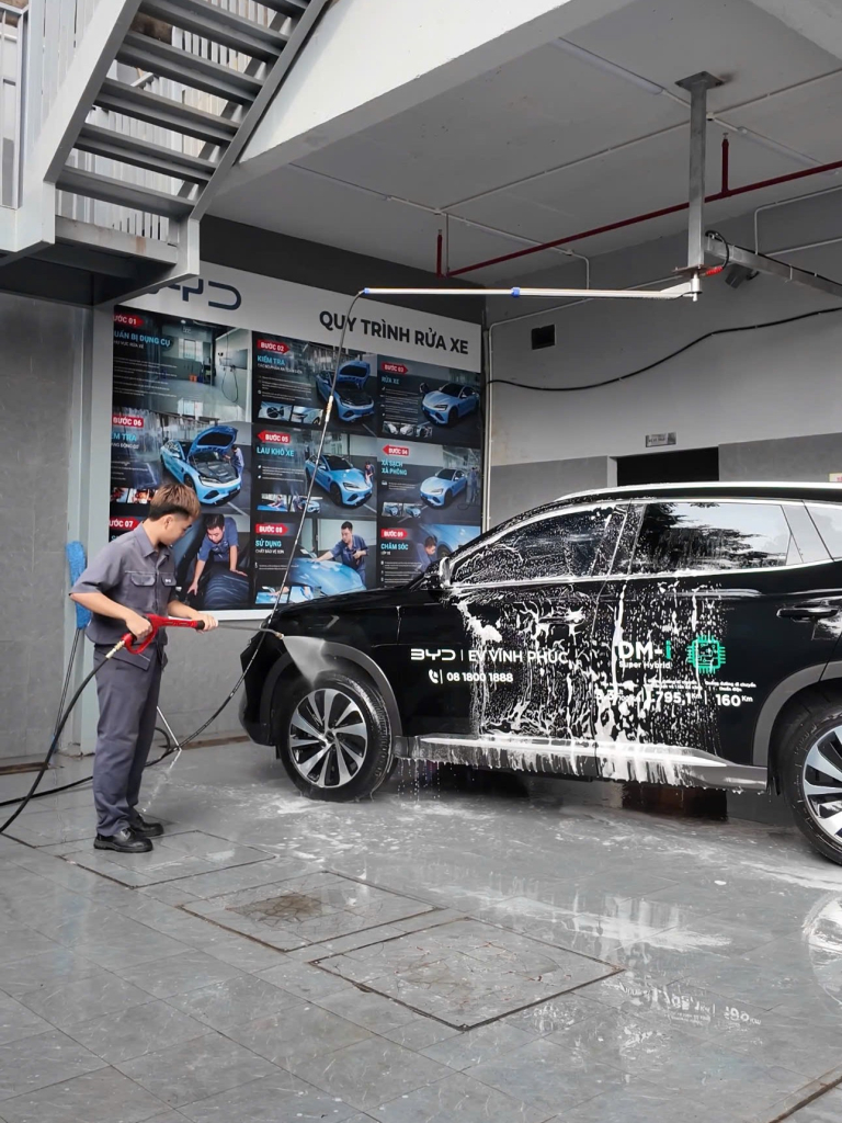 Chăm xế yêu chuẩn chính hãng và nhận hàng loạt ưu đãi độc quyền từ BYD Vĩnh Phúc