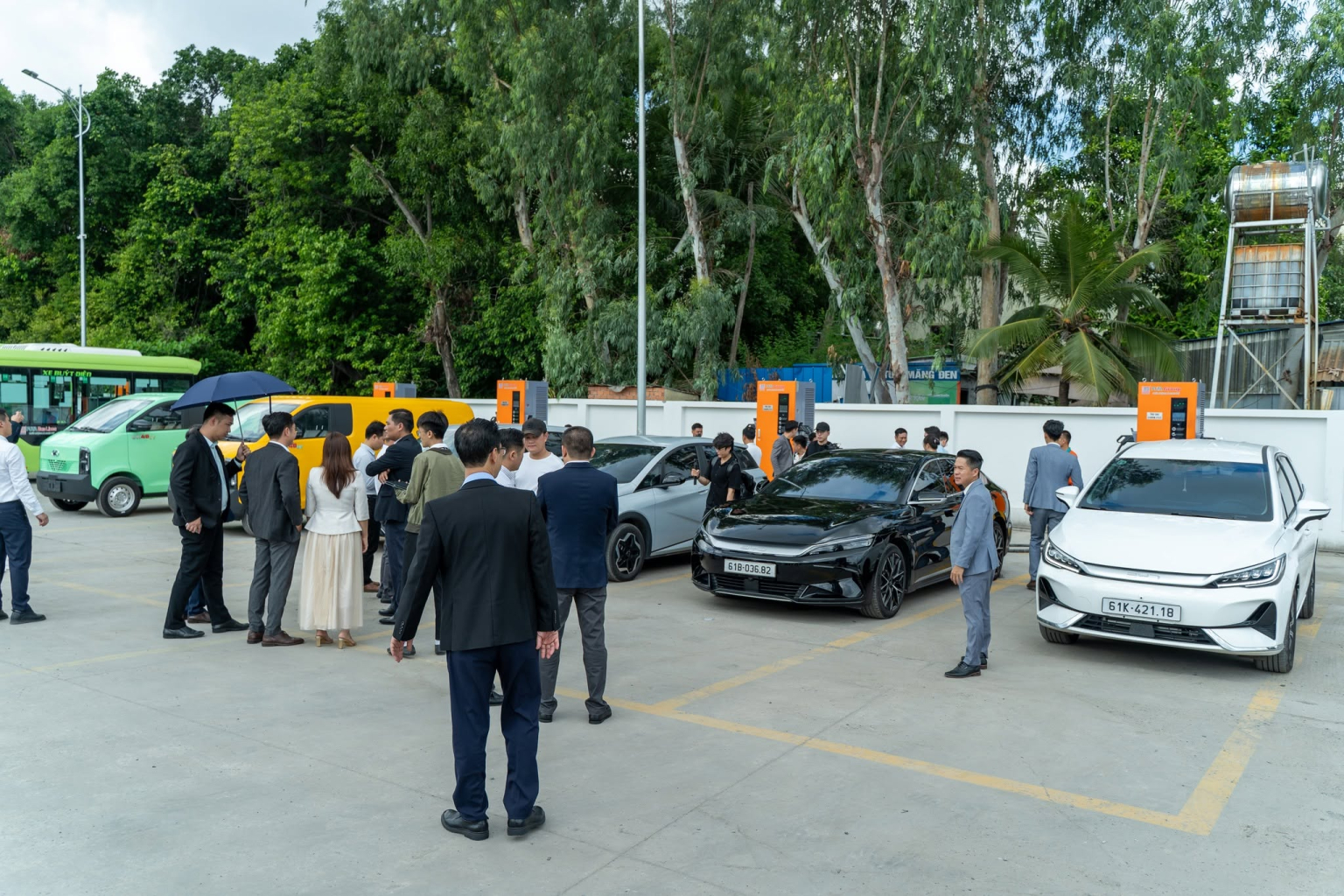 Khách hàng xe điện BYD được sử dụng thêm hệ thống trạm sạc FUTA EV Power