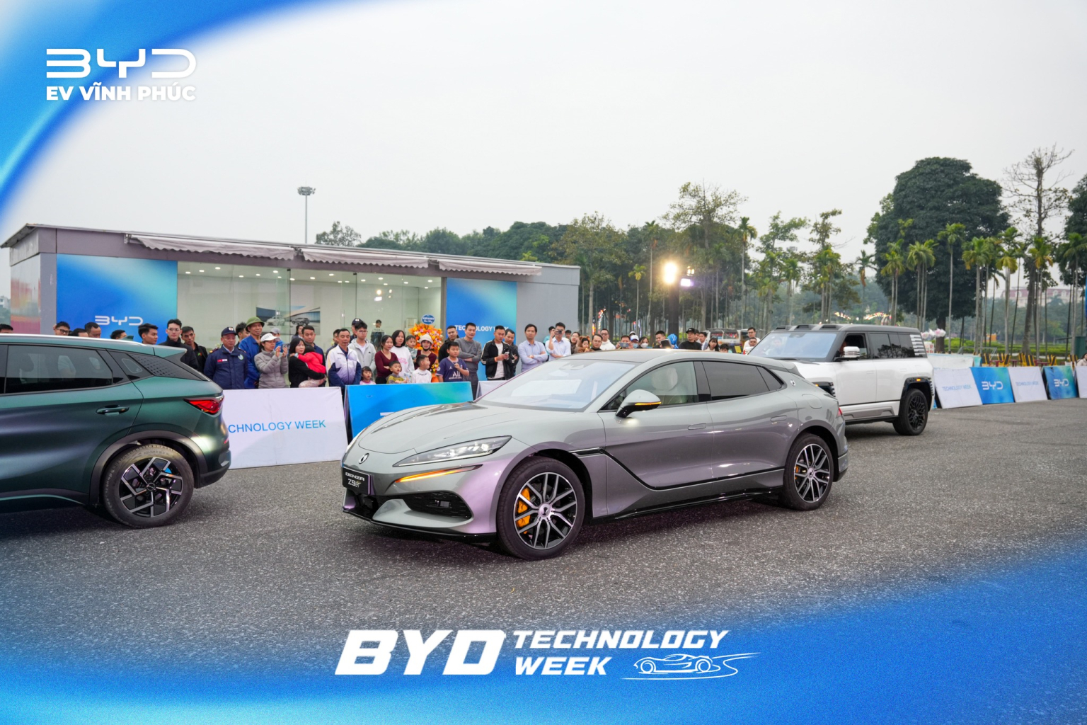 Denza Z9 GT xuất hiện tại BYD Technology Week Phú Thọ 2025