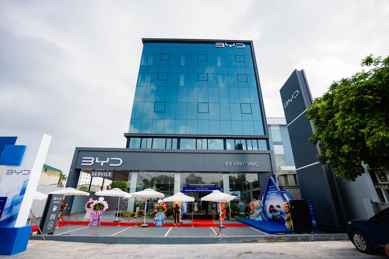 Khai trương Nhà phân phối ủy quyền 4S BYD EV Vĩnh Phúc