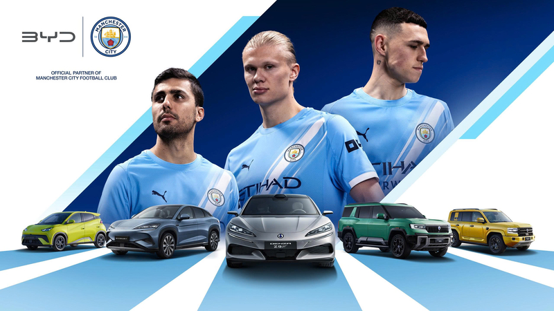 BYD Trở Thành Đối Tác Chính Thức Của Manchester City – Bước Tiến Toàn Cầu Của Thương Hiệu Xe Năng Lượng Mới