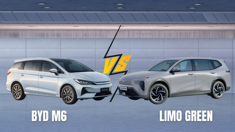So sánh BYD M6 và Vinfast Limo Green: Nên chạy dịch vụ dòng xe điện nào ?