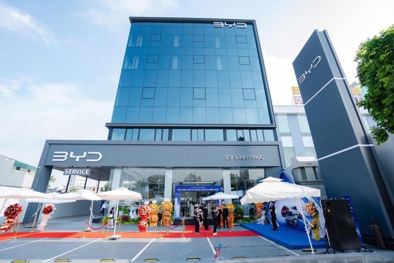 BYD Vĩnh Phúc Vinh Dự Đón Tiếp Đoàn Lãnh Đạo BYD Việt Nam