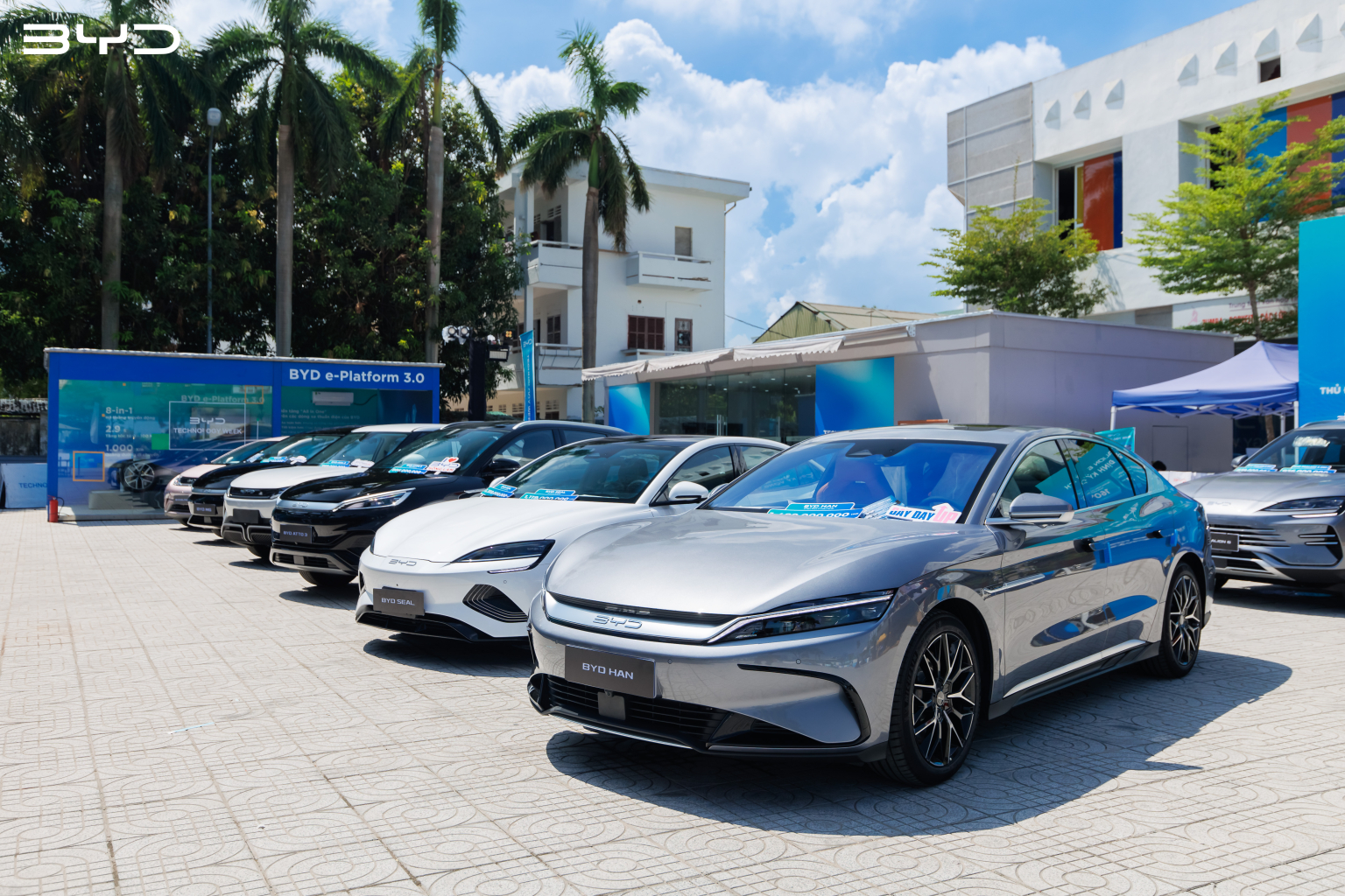 BYD Technology Week Phú Thọ 2025 tại Quảng Trường Hồ Chí Minh, Phường Vĩnh Phúc, Tỉnh Phú Thọ