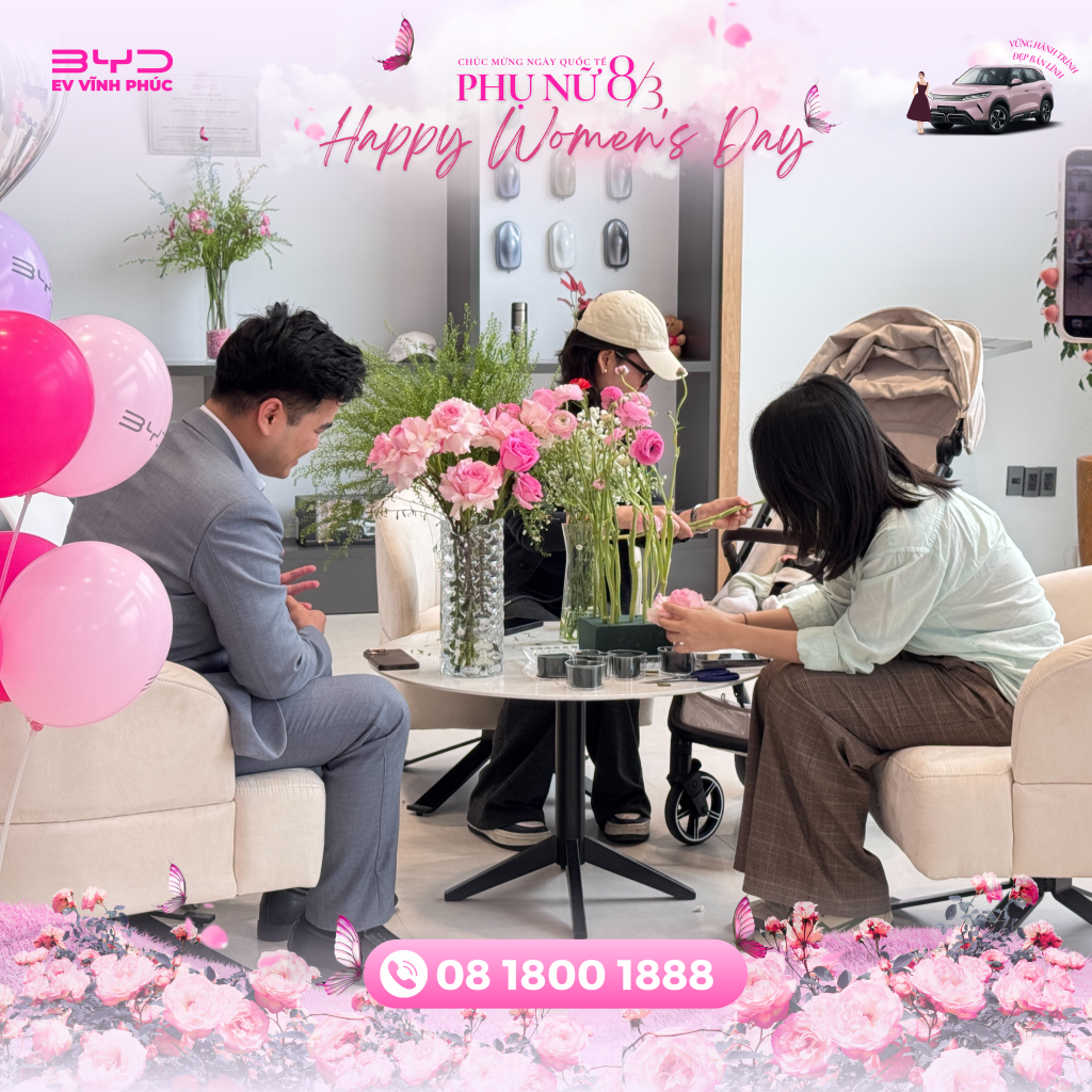 Khách hàng tham dự sự kiện tri ân tại BYD Vĩnh Phúc