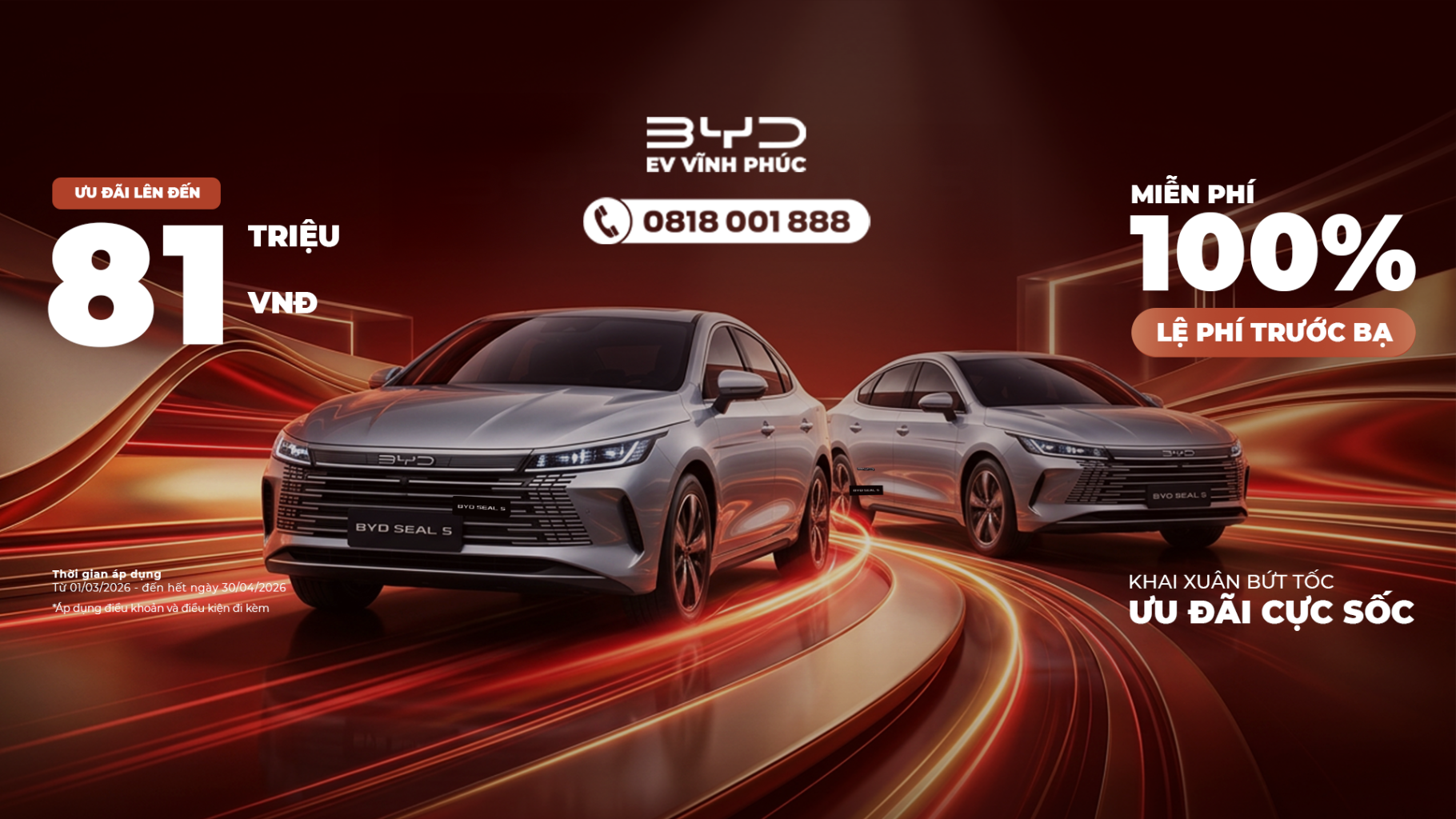 BYD EV Vĩnh Phúc | Đại Lý Ủy Quyền của BYD Việt Nam Tại Tỉnh Phú Thọ