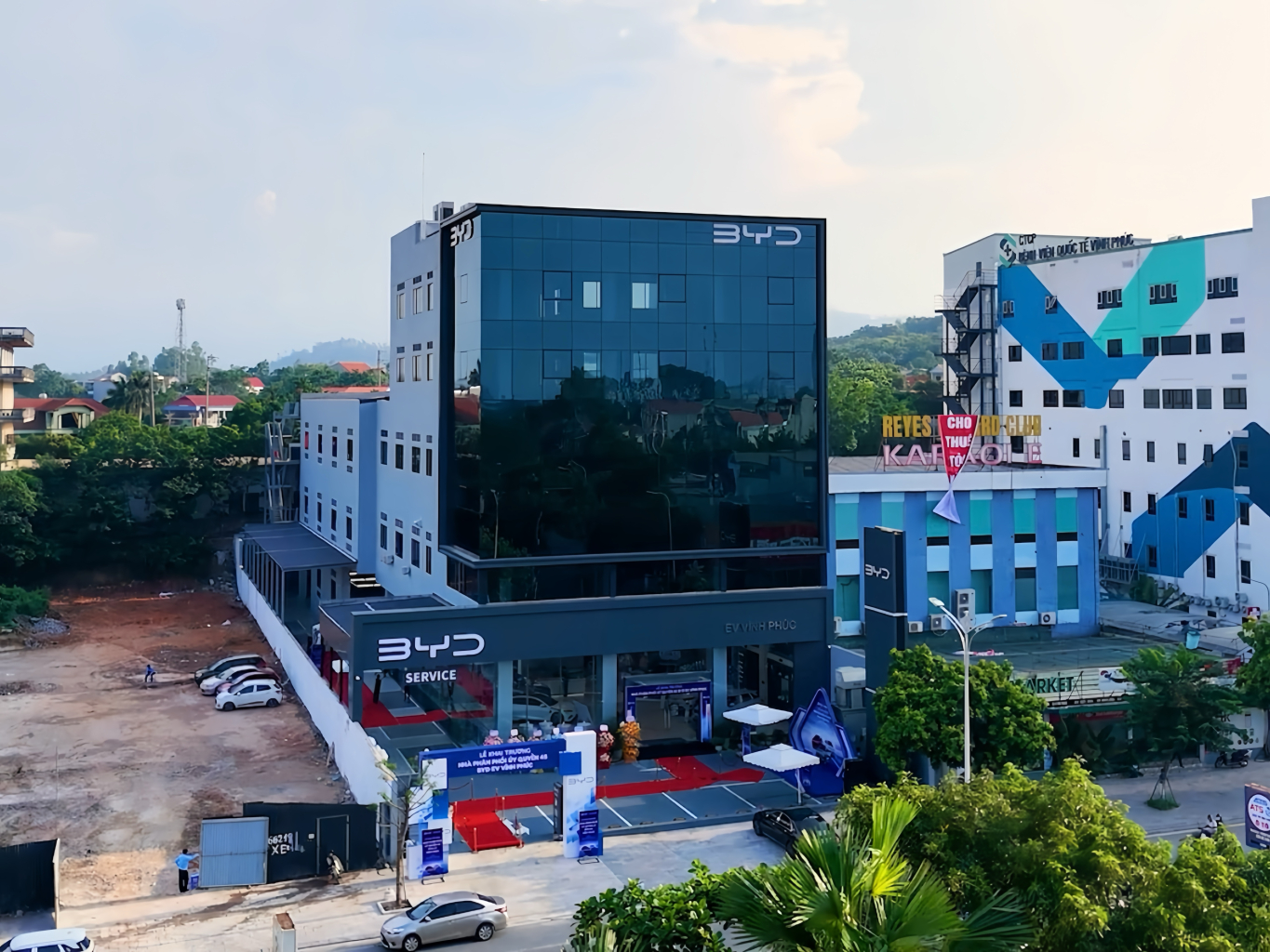 Showroom BYD Vĩnh Phúc hiện đại đạt chuẩn toàn cầu tại Phú Thọ